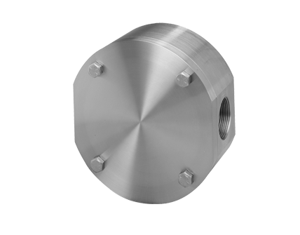 DCF Sanitary Series Positive Displacement Flow Meter is for liquid flow applications in the dairy, food and pharma industries.