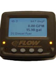 microLinK Smart Pickoff rate/totalizer display for use with turbine flow meters.