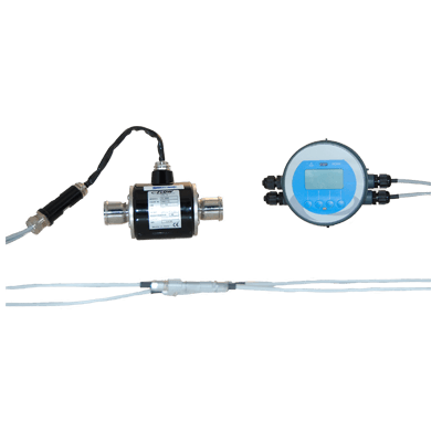 Flow meter for engine coolant measurement