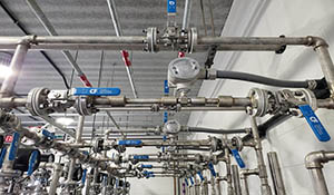 Turbine flowmeter controls methanol flow during wastewater treatment